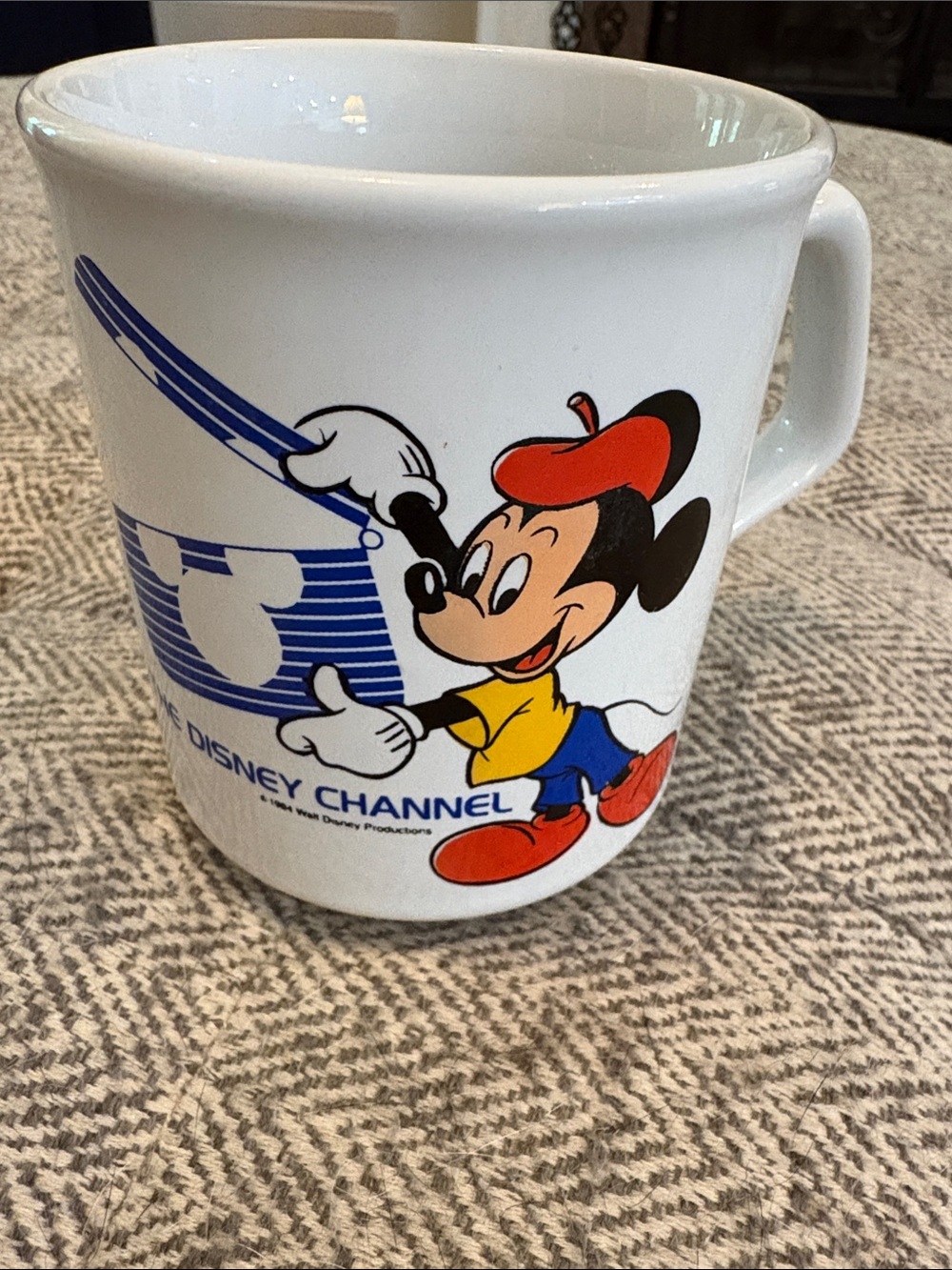 1984 The Disney Channel mug